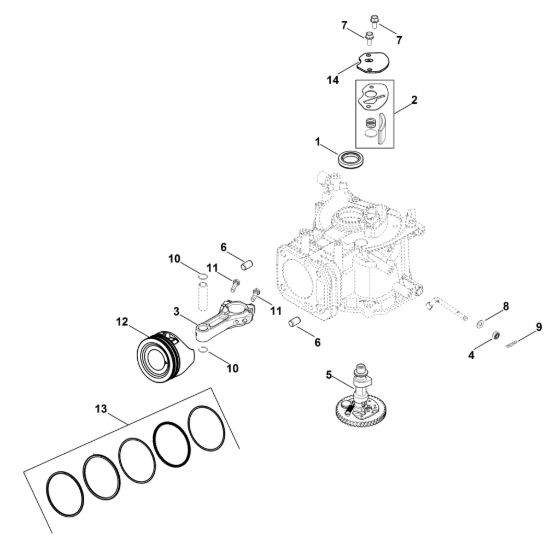 Picture of C - Albero a camme XT-675 (XT675-3069)